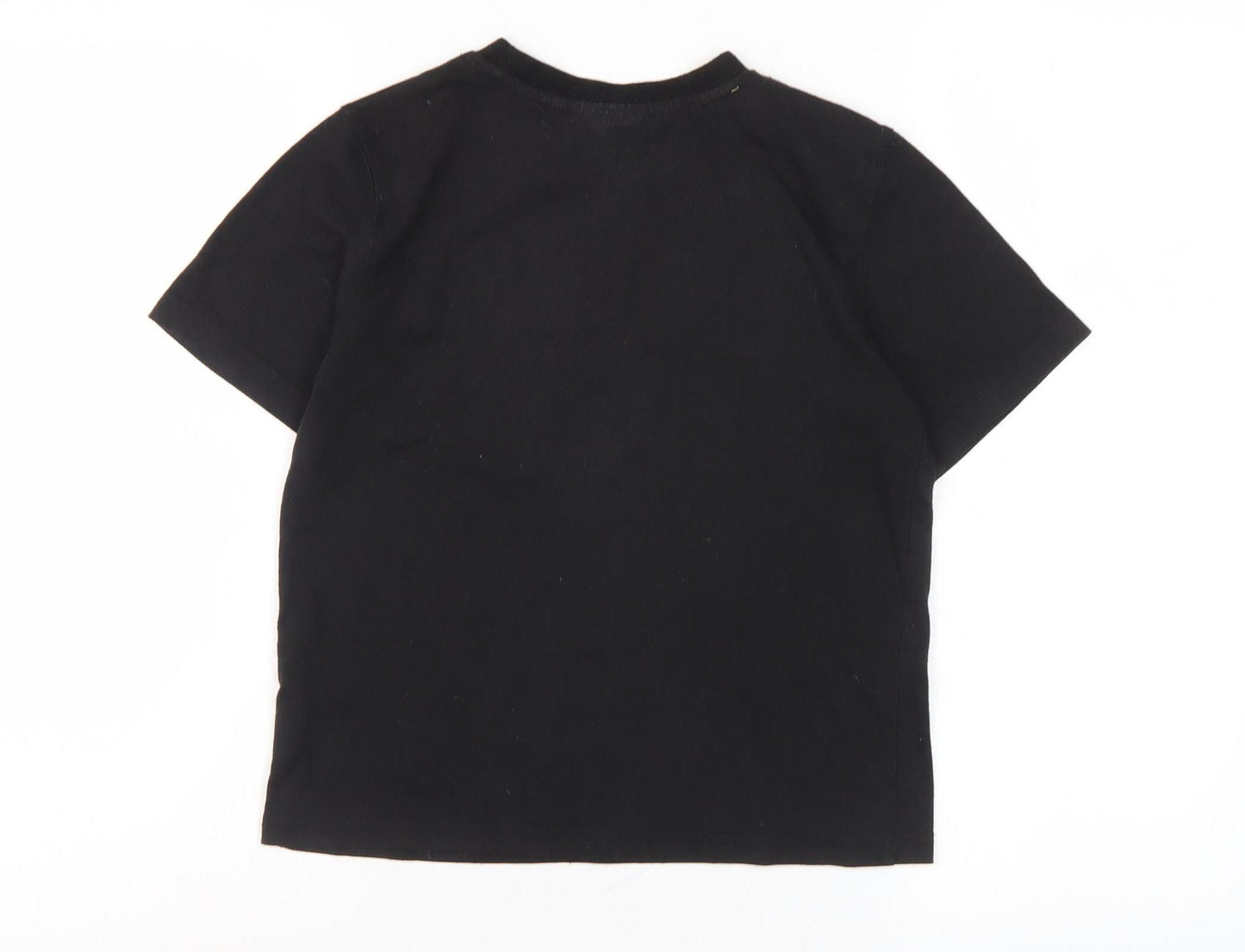 Batman Boys Black T-Shirt, 9-10 Years, Superhero Graphic Print