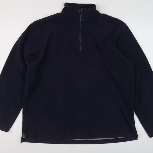 Fraser Men's Black Pullover Sweatshirt Size L