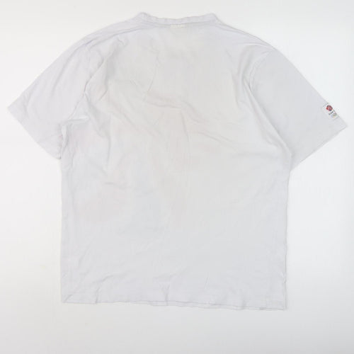 Team GB White T-Shirt, Small, Crew Neck, Casual, Summer