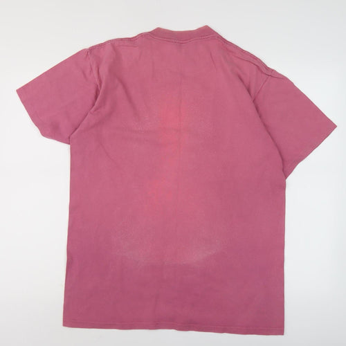 Panama Jack Men's Red M Graphic Cotton T-Shirt