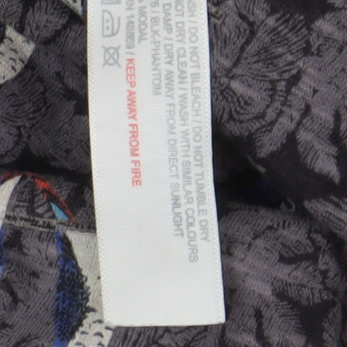 Fat Face Women's Grey Animal Print Shift Dress Size 12