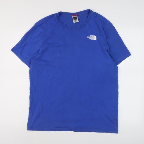 The North Face Men's Blue Logo T-Shirt L