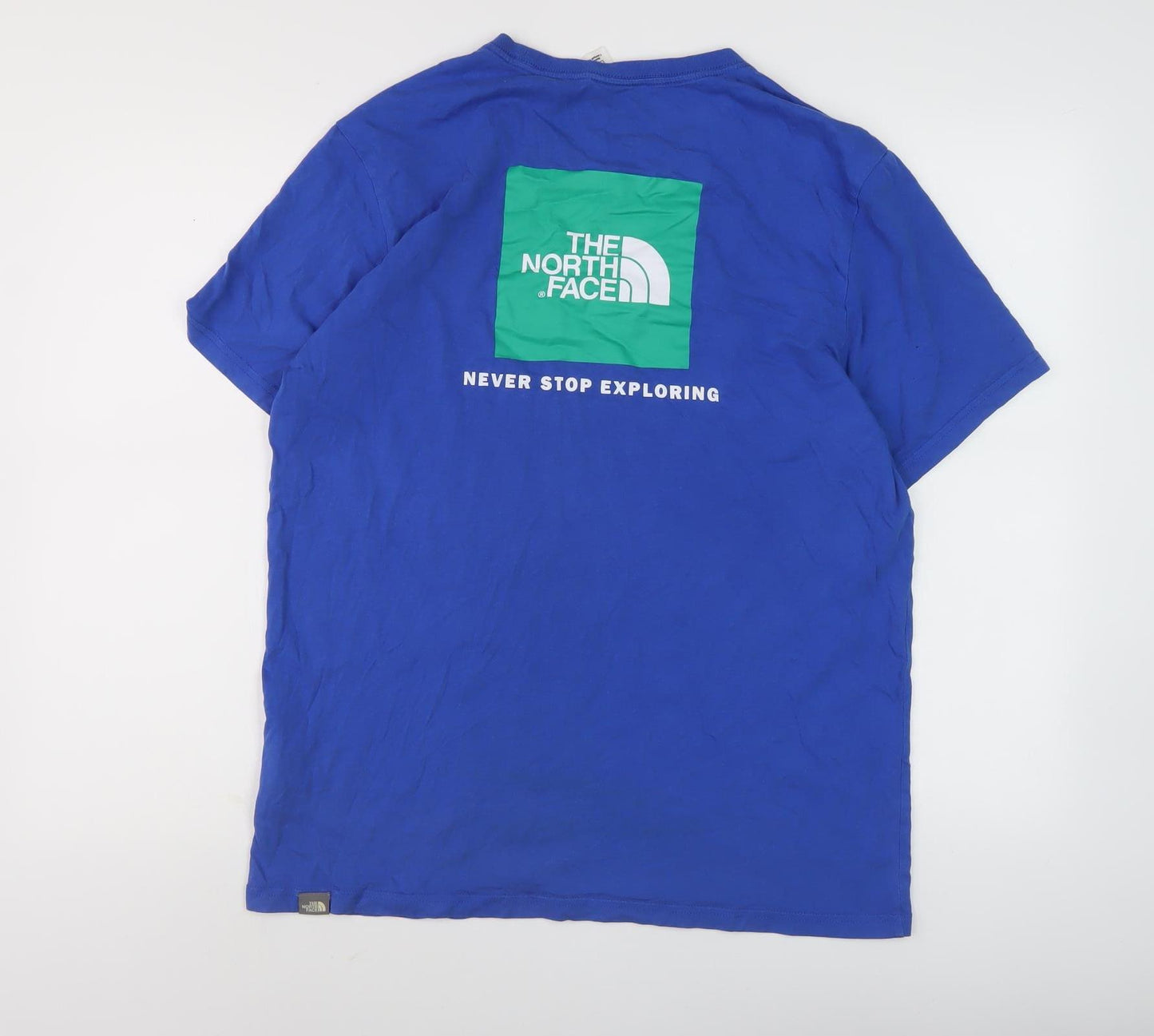 The North Face Men's Blue Logo T-Shirt L