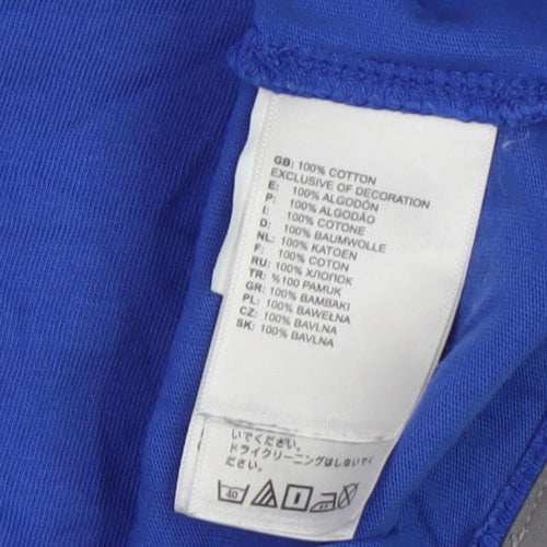 The North Face Men's Blue Logo T-Shirt L