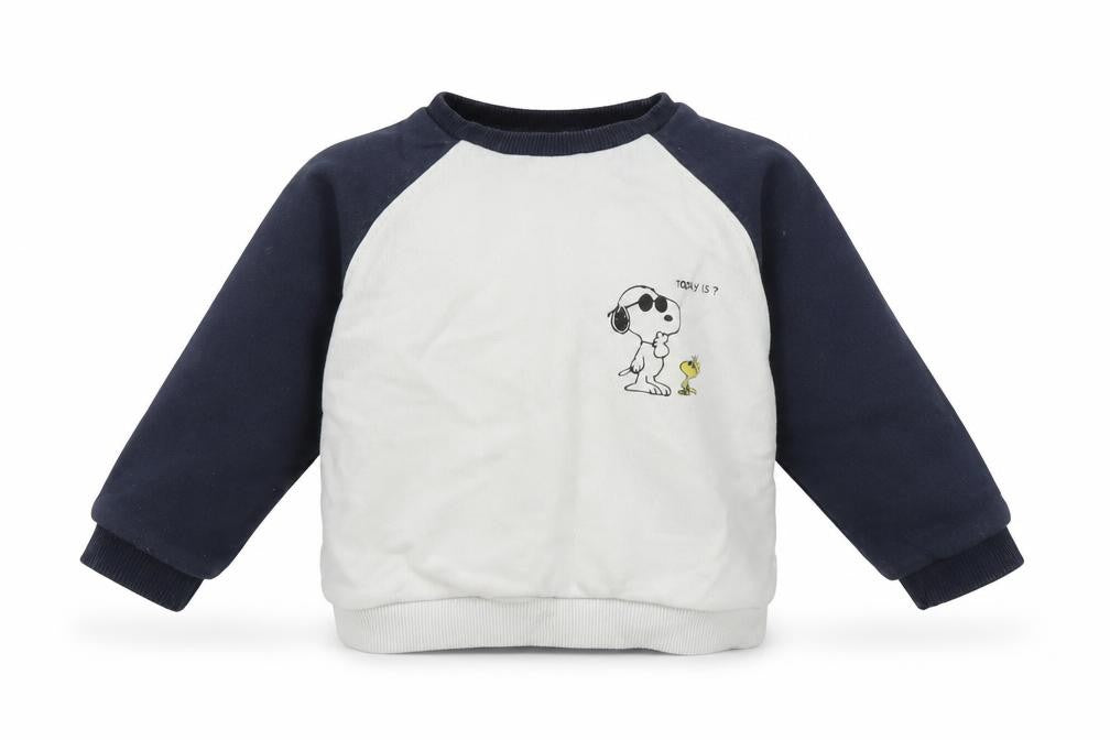 Zara Unisex Baby Peanuts Long Sleeve T-Shirt 9-12 Months