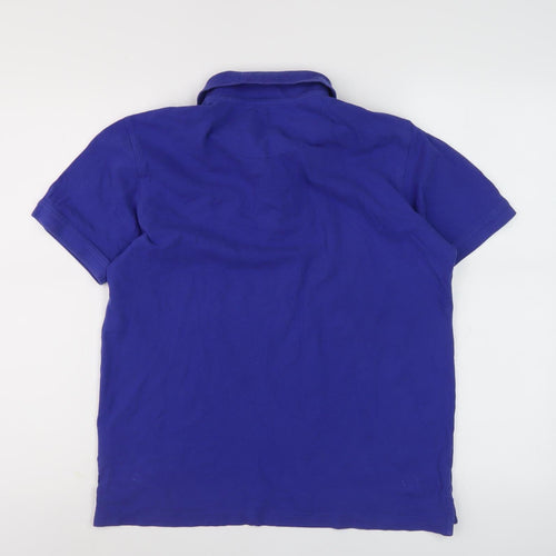 Pierre Cardin Men's Blue Polo Shirt Size M