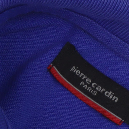 Pierre Cardin Men's Blue Polo Shirt Size M