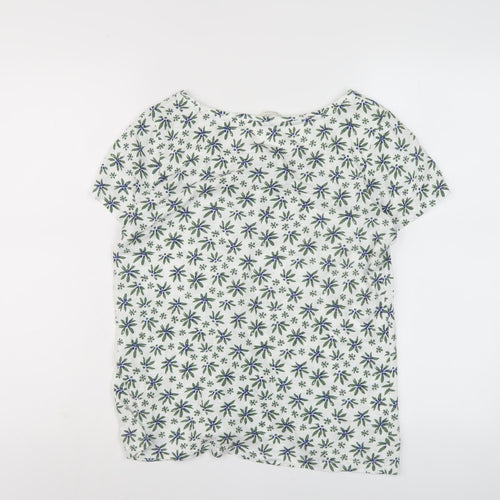 Seasalt Cornwall Women's Floral T-Shirt, Size 8, Multicoloured