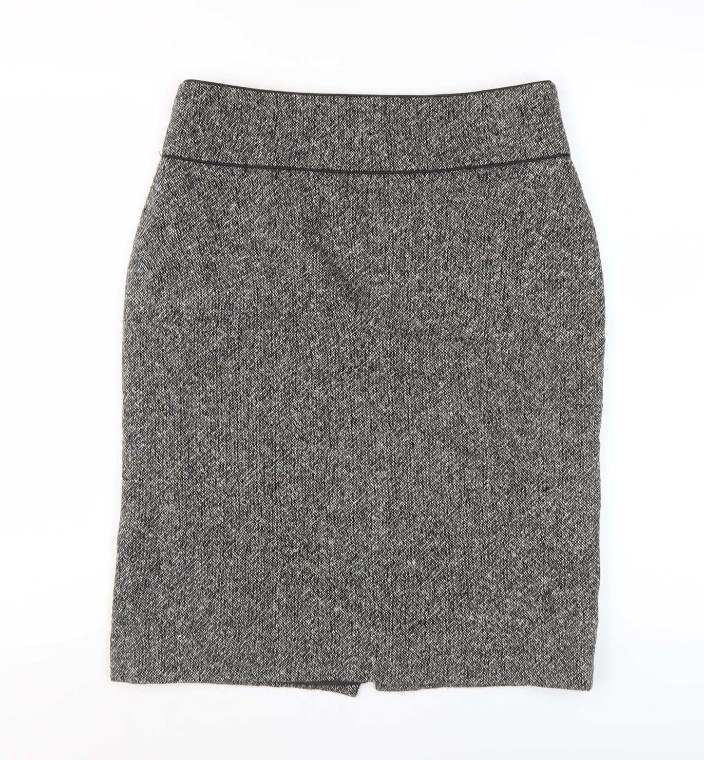 Hobbs Women's Grey Tweed Pencil Skirt, Size 10