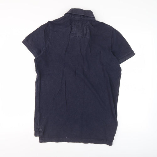 Abercrombie & Fitch Men’s Black Polo Shirt L