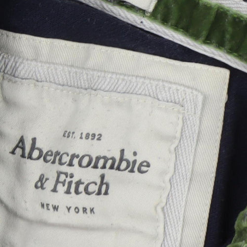 Abercrombie & Fitch Men’s Black Polo Shirt L