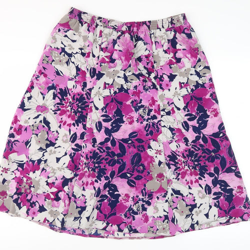 Honor Millburn Women's Multicoloured A-Line Skirt Size 14