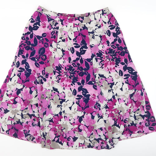Honor Millburn Women's Multicoloured A-Line Skirt Size 14