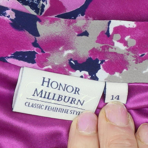 Honor Millburn Women's Multicoloured A-Line Skirt Size 14