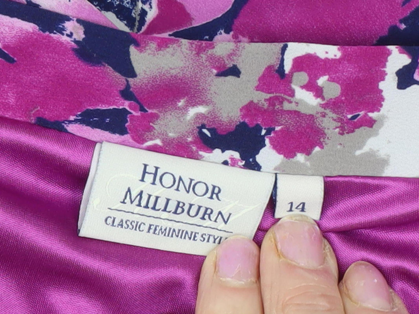 Honor Millburn Women's Multicoloured A-Line Skirt Size 14