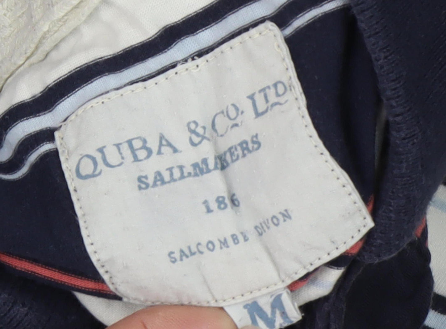 Quba & Co. Men's Multicoloured Striped Polo Shirt M