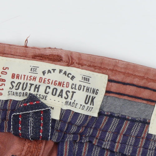 Fat Face Men's Brown Cargo Shorts Size 36 Casual Style