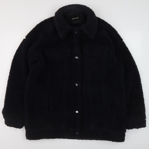 Monki Unisex Black Medium Basic Jacket