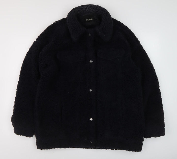 Monki Unisex Black Medium Basic Jacket