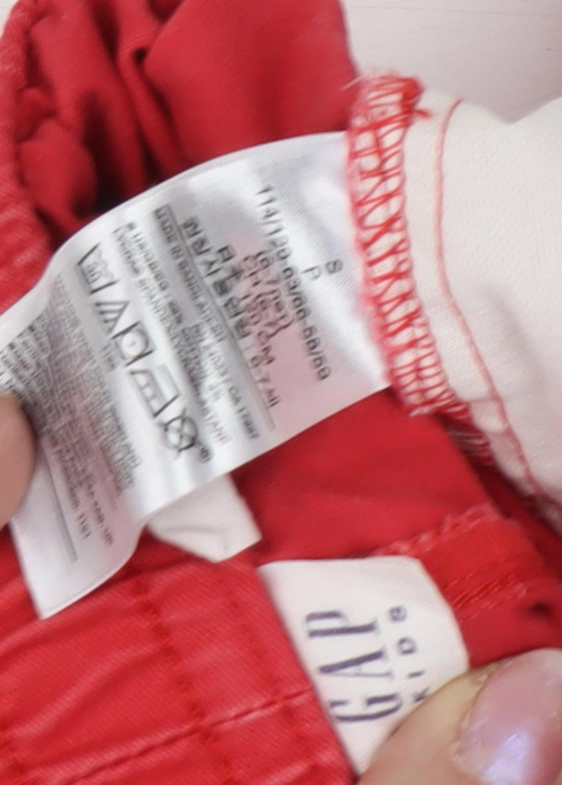 Gap Boys Red Cargo Shorts, 7-8 Years, Elastic Waist