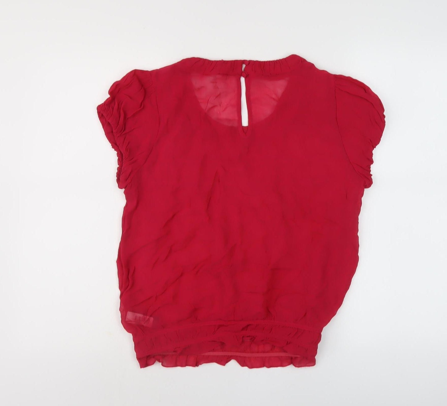Next Women's Red Blouse Size 12 - Chic Summer Style