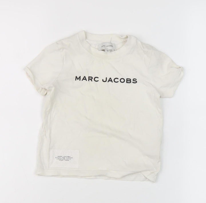 Marc Jacobs White Boys' T-Shirt 2 Years - Casual Cotton Logo
