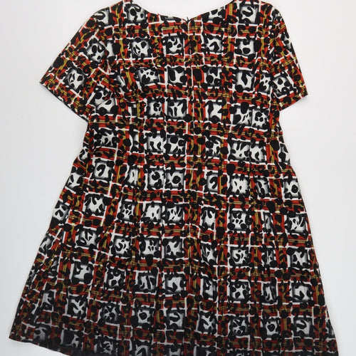 Simply Be Women Multicoloured A-Line Dress Size 16