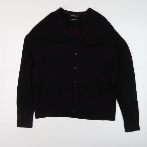 Marks & Spencer Men's Black L Wool Cardigan
