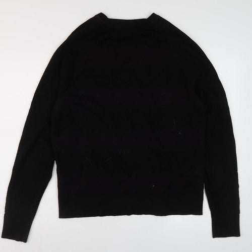 Marks & Spencer Men's Black L Wool Cardigan