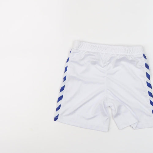 Hummel Boys White Athletic Football Shorts 3-4 Years