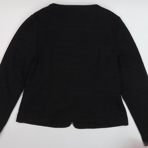 Marks and Spencer Women's Black Zip Jacket