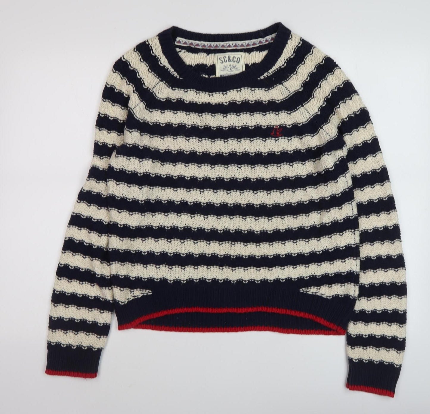 Soulcal & Co Women's Multicoloured Striped Jumper 10