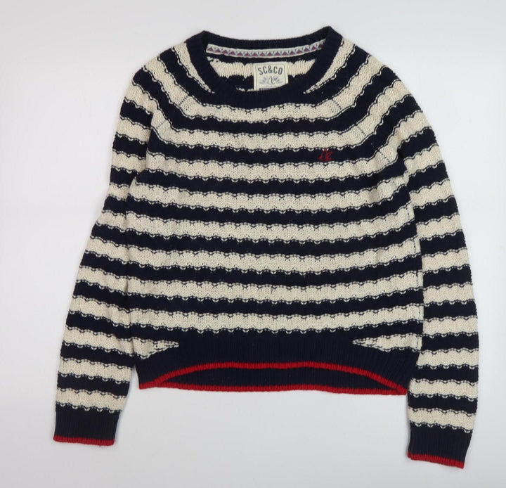 Soulcal & Co Women's Multicoloured Striped Jumper 10