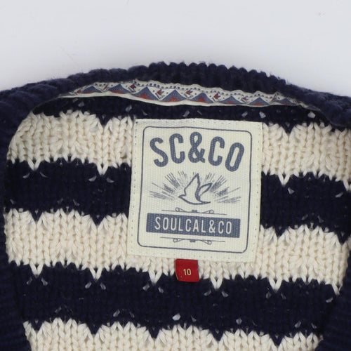 Soulcal & Co Women's Multicoloured Striped Jumper 10