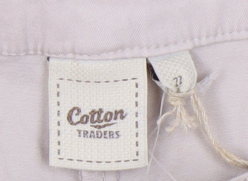 Cotton Traders Women's Beige Chino Trousers Size 22