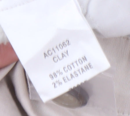 Cotton Traders Women's Beige Chino Trousers Size 22