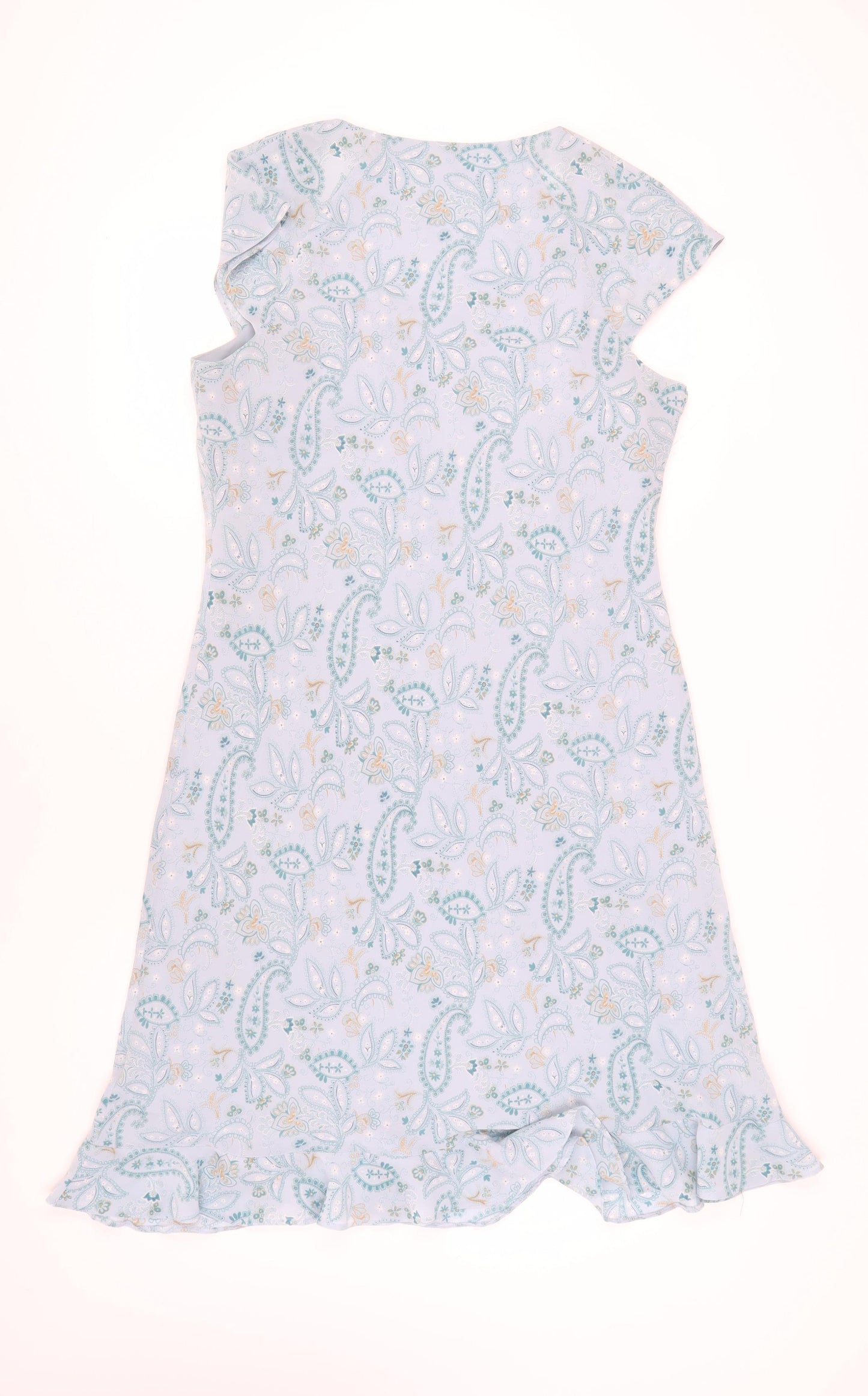 Variations Women's Paisley Sleeveless Dress UK 18