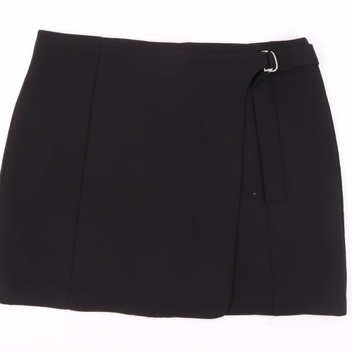 New Look Women's Black Straight Skirt, Size 16