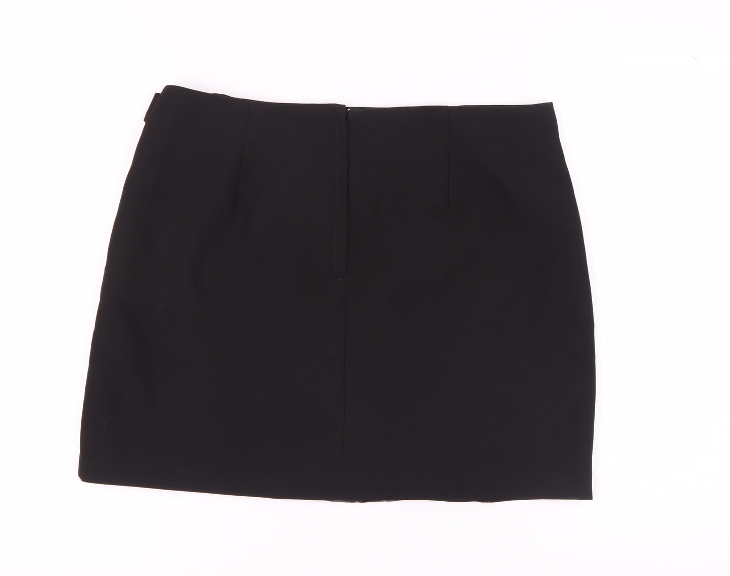 New Look Women's Black Straight Skirt, Size 16