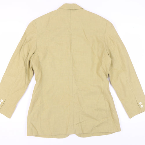 GAP Women's Beige Blazer M Regular Casual