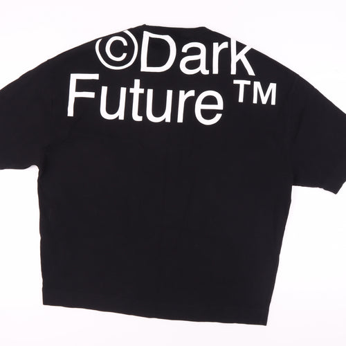 ASOS DESIGN Black T-Shirt for Unisex Adults M