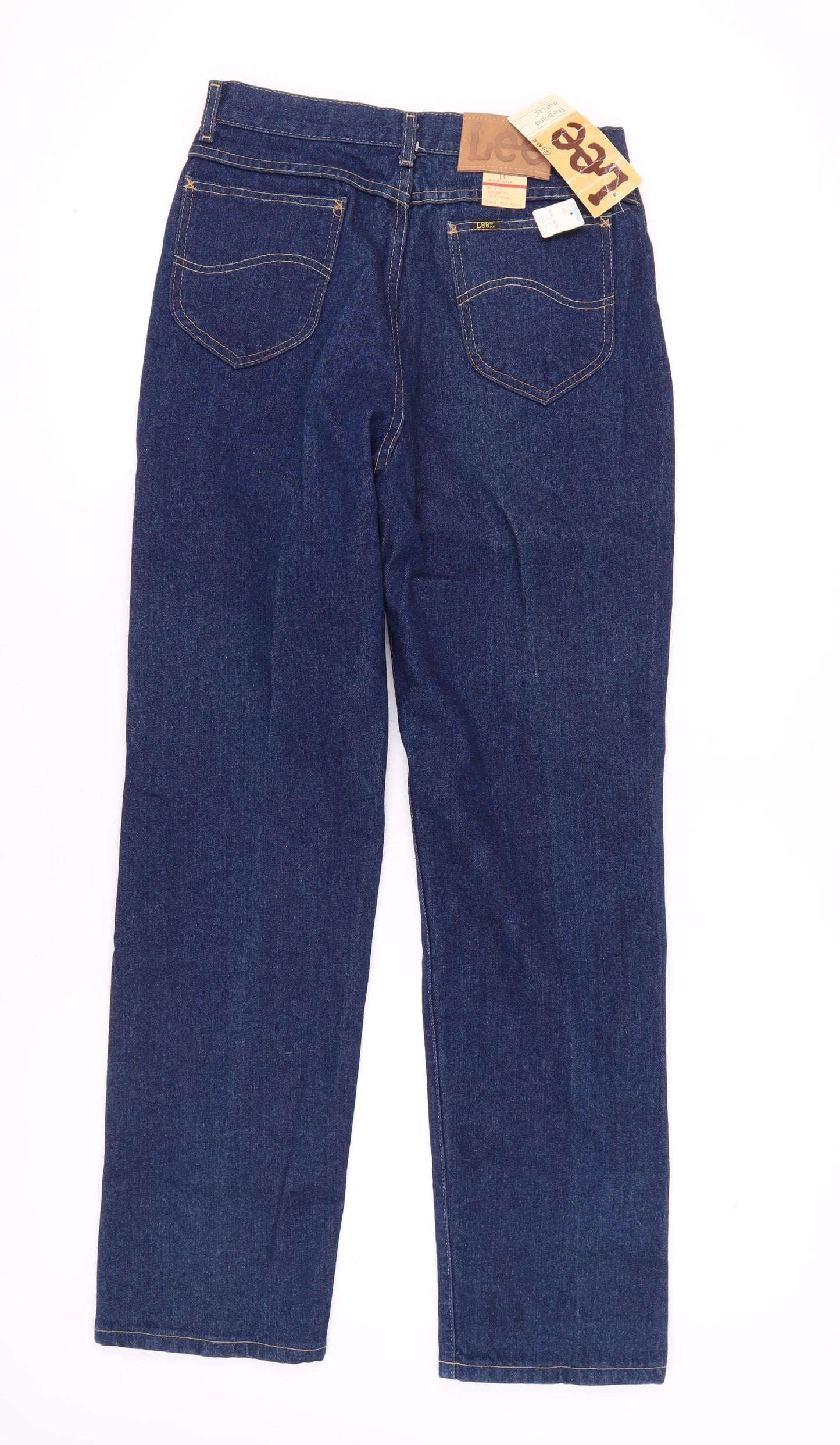 Lee Women's Blue Straight Leg Denim Jeans Size 14