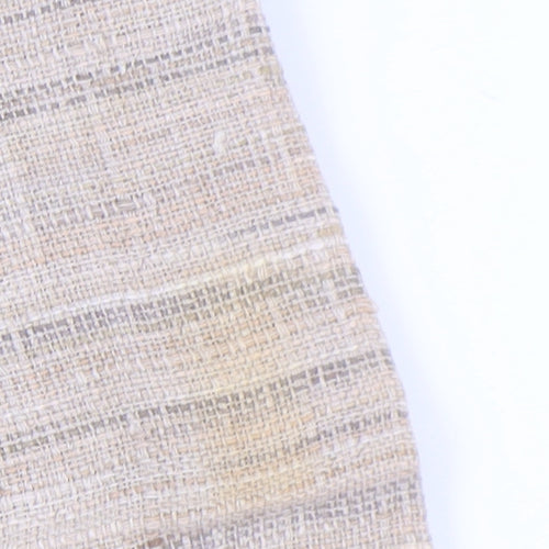 PhaseEight Women Beige Linen Trousers Size 16