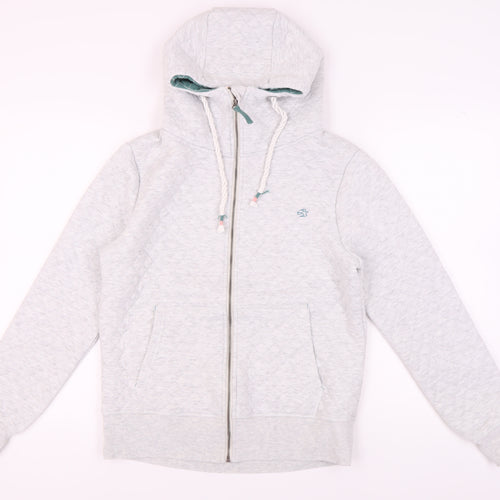 Brakeburn Women's Grey Full Zip Hoodie Size 12