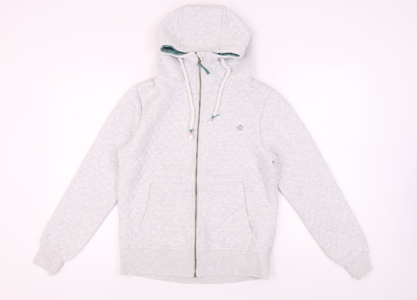 Brakeburn Women's Grey Full Zip Hoodie Size 12
