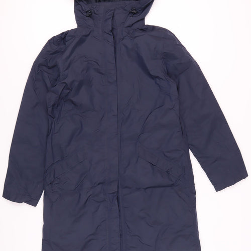 Peter Storm Womens Blue Waterproof Rain Coat Size 12