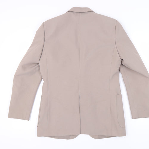 St Michael Men’s Beige Blazer Jacket, Size 38S Vintage