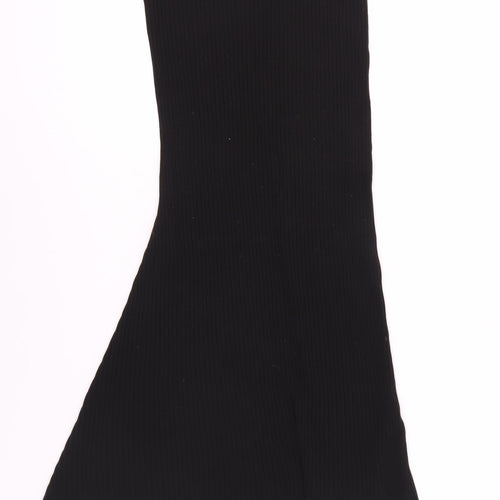 Zara Women's Black Knit Skirt S