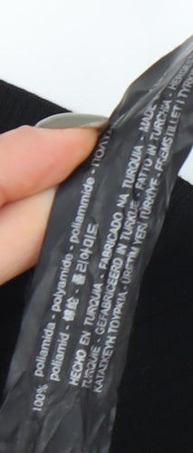 Zara Women's Black Knit Skirt S