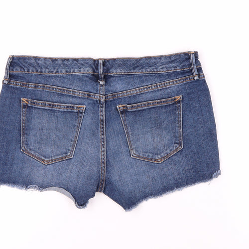 Gap Women's Blue Cut-Off Denim Shorts Size 10